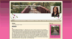 Desktop Screenshot of healthyherbforfibroids.com